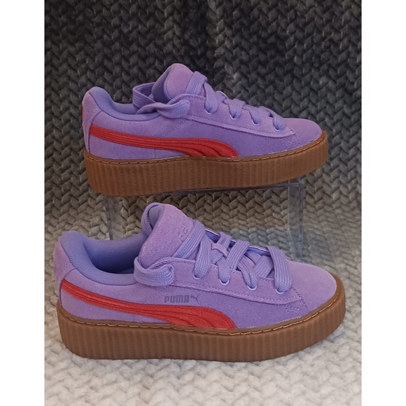 Rihanna Fenty x Puma Creeper Phatty Lavender Red 399332 03 Women's Size 8.5 - Picture 1 of 9